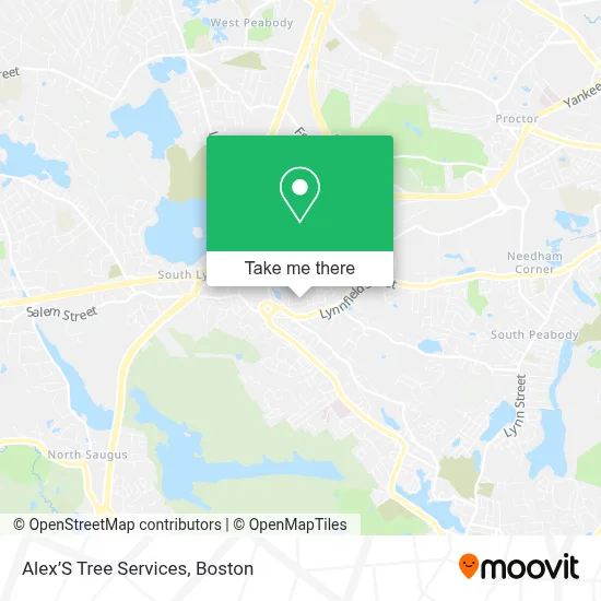 Alex’S Tree Services map
