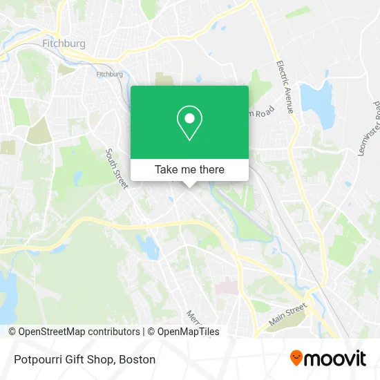 Potpourri Gift Shop map