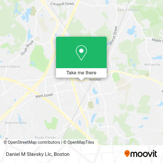 Daniel M Slavsky Llc map