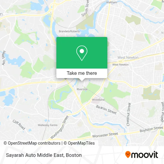 Sayarah Auto Middle East map