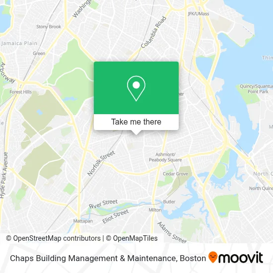 Chaps Building Management & Maintenance map