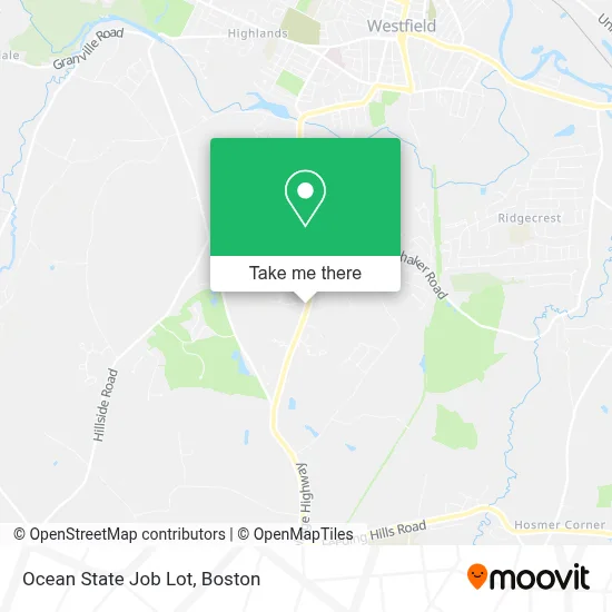 Ocean State Job Lot map