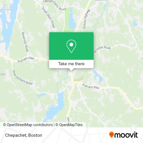 Chepachet map
