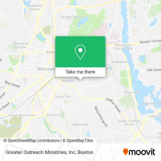 Greater Outreach Ministries, Inc map