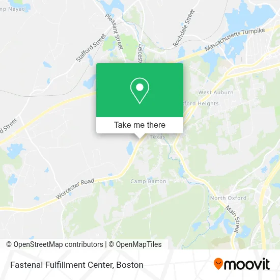 Fastenal Fulfillment Center map
