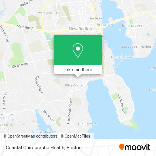 Coastal Chiropractic Health map