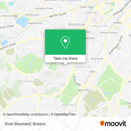 Vicki Bourneuf map