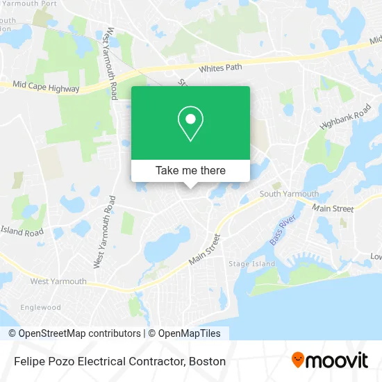 Felipe Pozo Electrical Contractor map