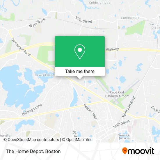 The Home Depot map