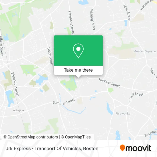 Jrk Express - Transport Of Vehicles map
