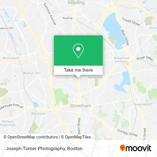 Joseph Turner Photography map