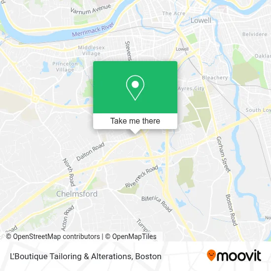 L'Boutique Tailoring & Alterations map