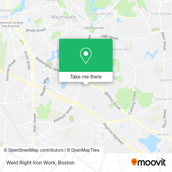 Weld Right Iron Work map