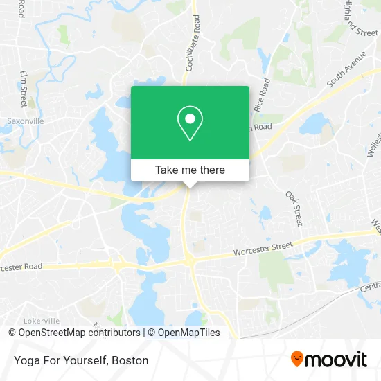 Yoga For Yourself map