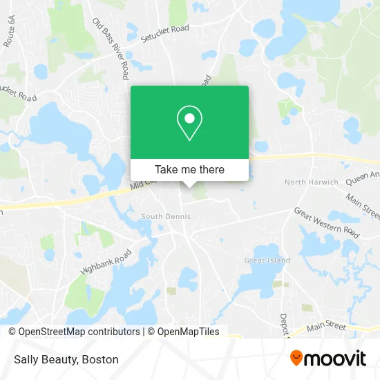 Sally Beauty map