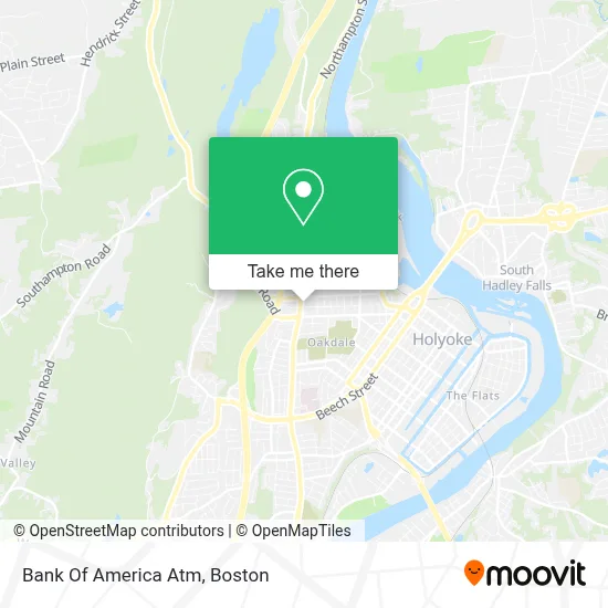 Bank Of America Atm map