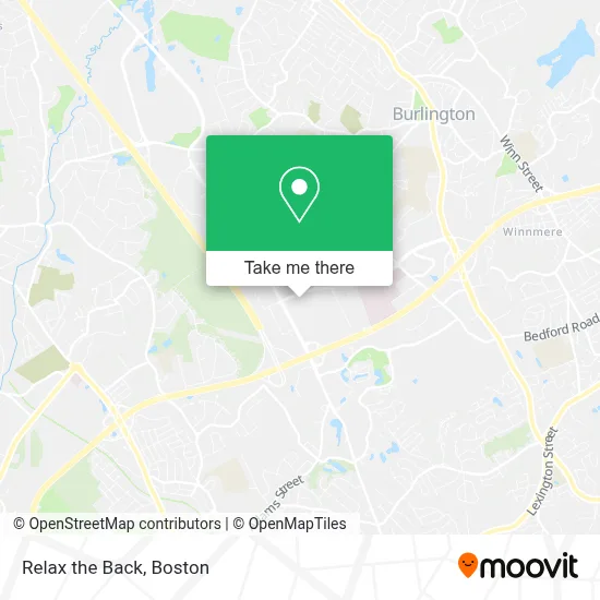 Relax the Back map