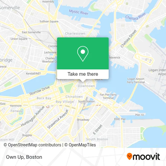 Own Up map