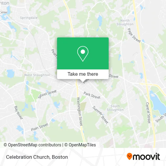 Celebration Church map