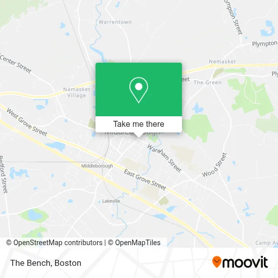 The Bench map