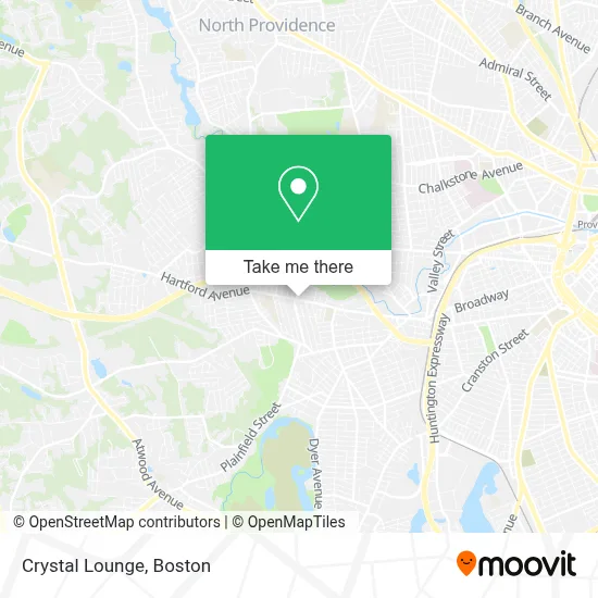 Crystal Lounge map