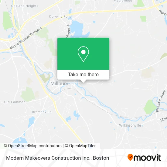 Modern Makeovers Construction Inc. map