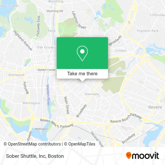 Sober Shuttle, Inc map