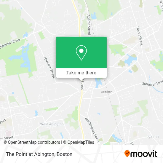 The Point at Abington map