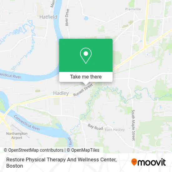 Restore Physical Therapy And Wellness Center map