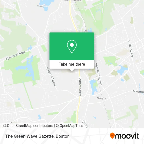 The Green Wave Gazette map