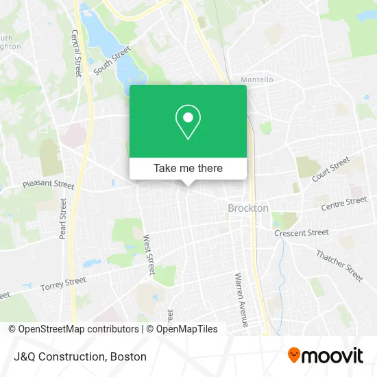 J&Q Construction map