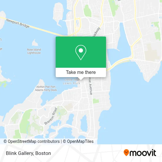 Blink Gallery map