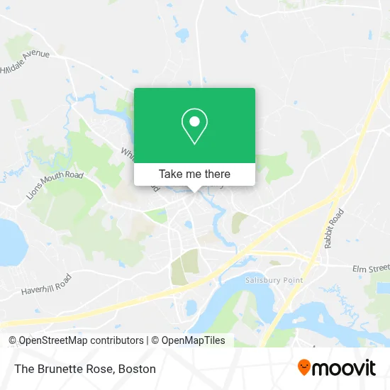 The Brunette Rose map