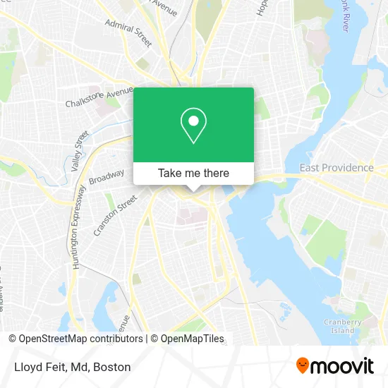 Lloyd Feit, Md map