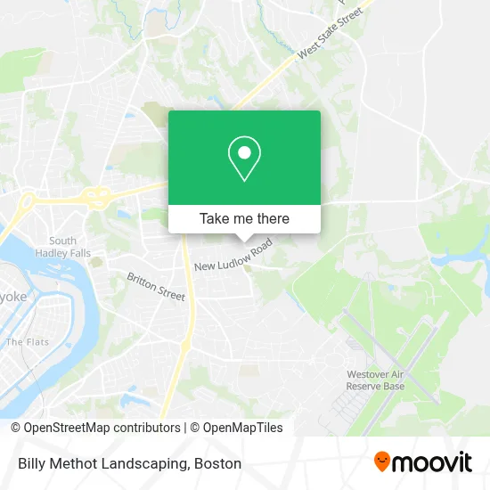 Billy Methot Landscaping map