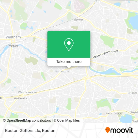Boston Gutters Llc map