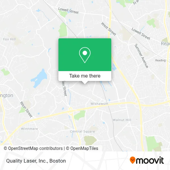 Quality Laser, Inc. map