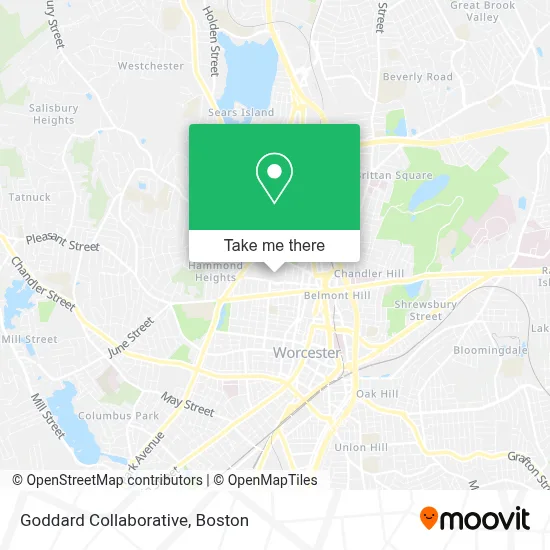 Goddard Collaborative map