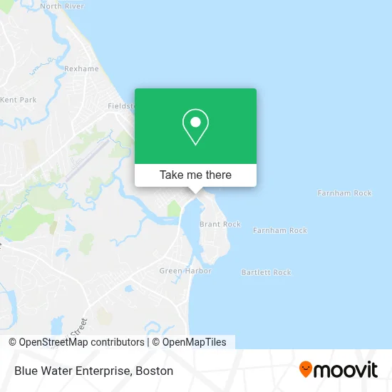 Blue Water Enterprise map