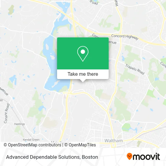 Advanced Dependable Solutions map