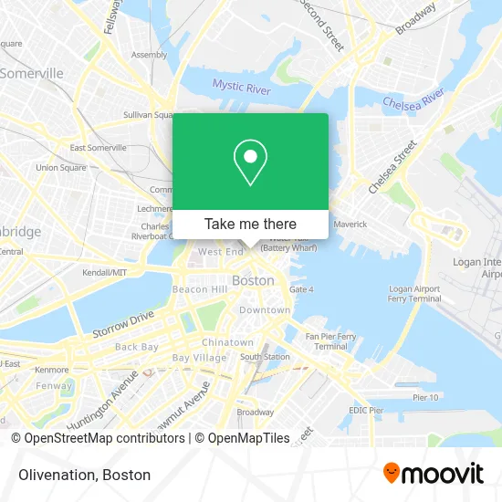 Olivenation map