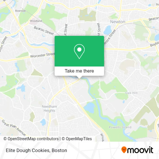 Elite Dough Cookies map