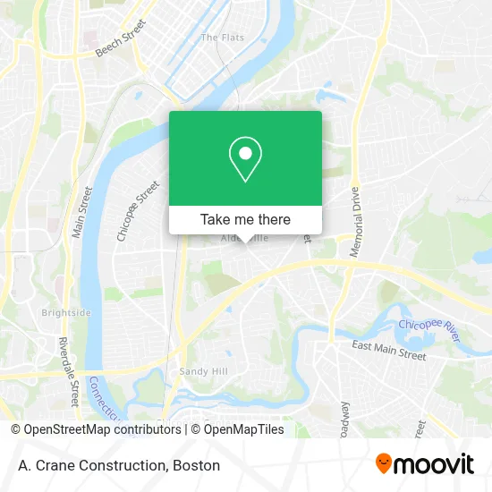 A. Crane Construction map