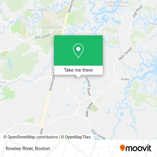 Rowley River map