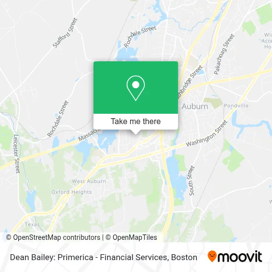 Dean Bailey: Primerica - Financial Services map