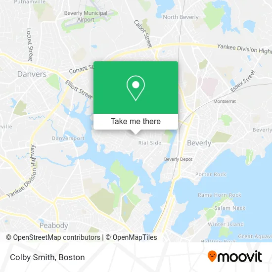 Colby Smith map