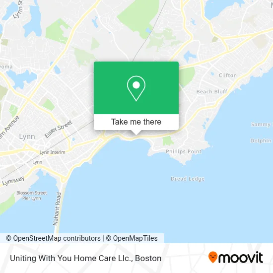 Uniting With You Home Care Llc. map