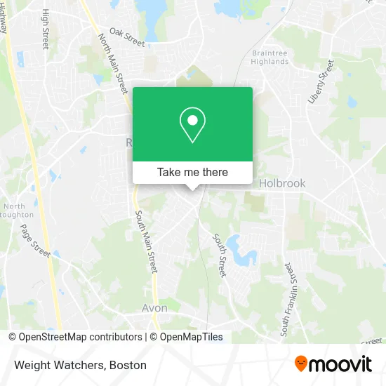 Ww (Weight Watchers) map