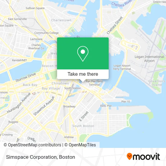 Simspace Corporation map