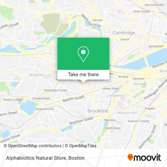 Alphabiotics Natural Store map
